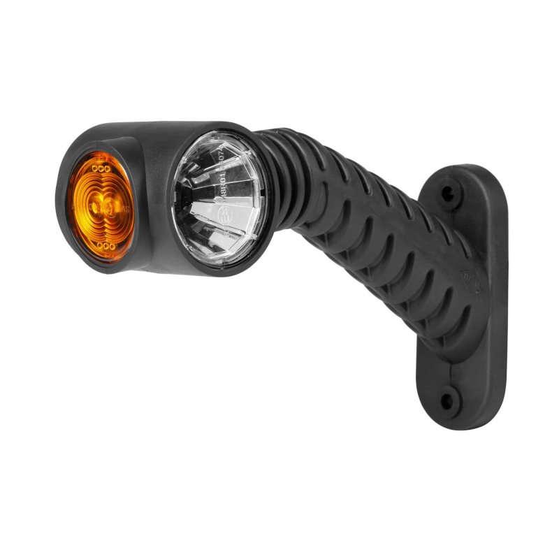 LED barre de gabarit droite rouge/blanc/ambre 12-24V 0.5m+1.5mm² con