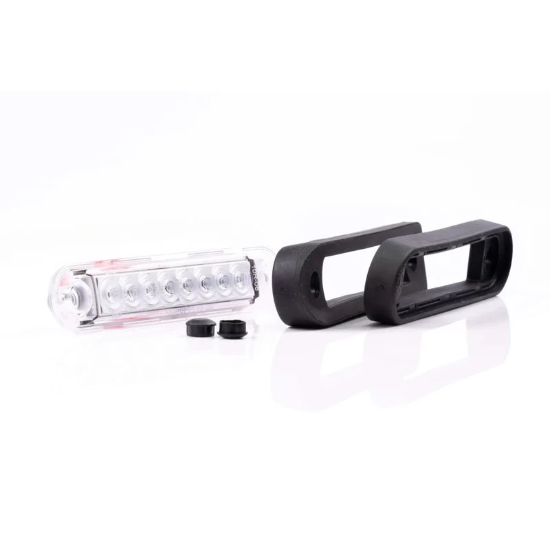 LED Positionsleuchte -lang weiß | 12-24V | 0,15m Kabel