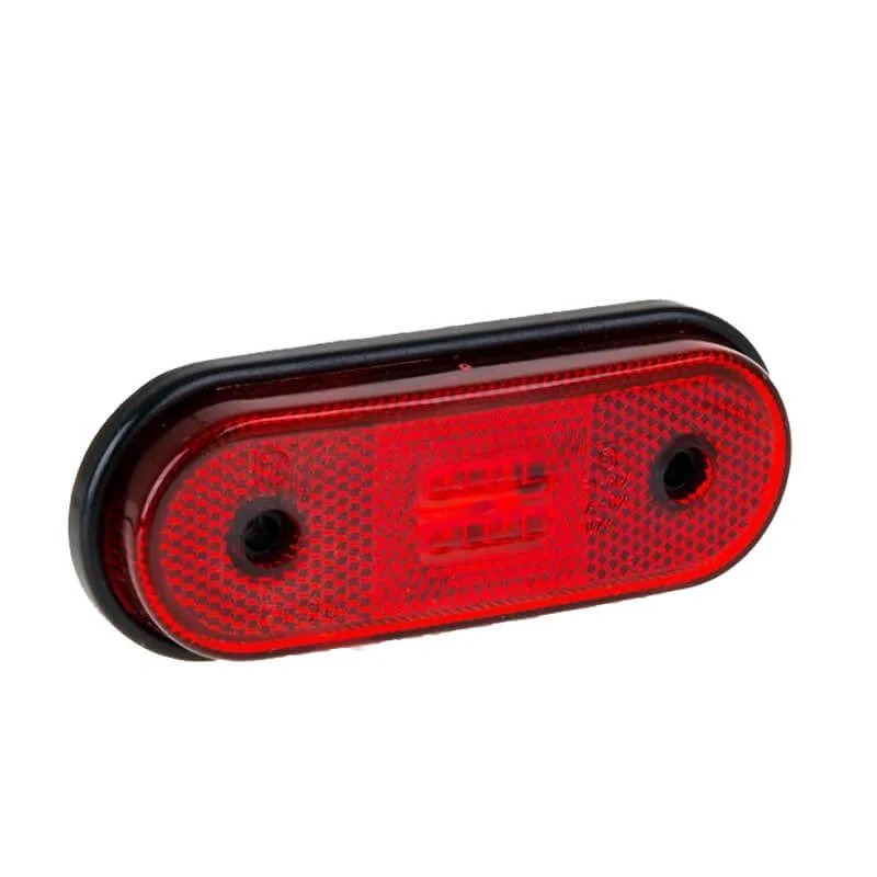 LED Positionsleuchte Rot | 12-24V | 50cm Kabel