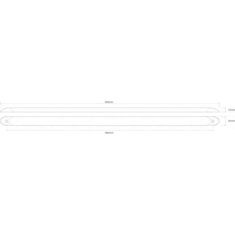 LED interior lighting | excl. switch | 60cm. cable | white | 12V |. | cold white light