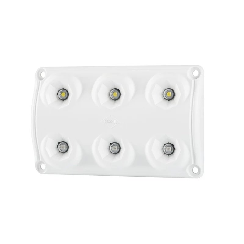LED interior lamp red(19lm) - white(720lm-5000K) 12-24V