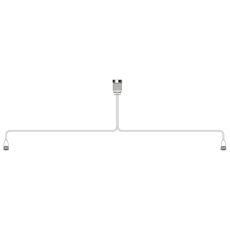 Rücklichtkabel 15P bay. auf 2x 7-PIN AMP exkl. Seitenkabel