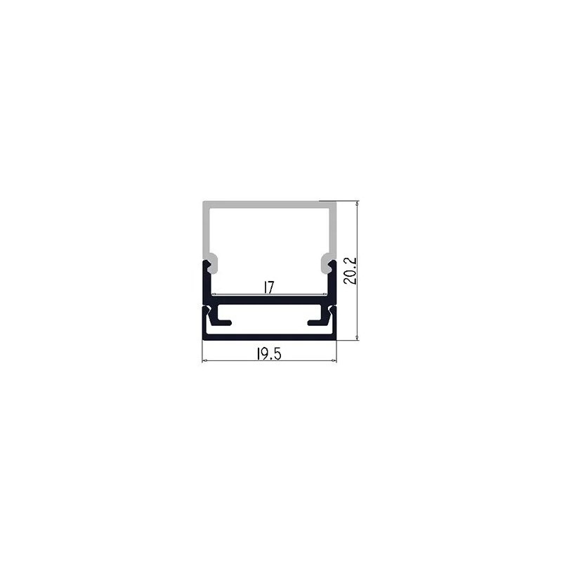 Satz aluminiumrahmen 4