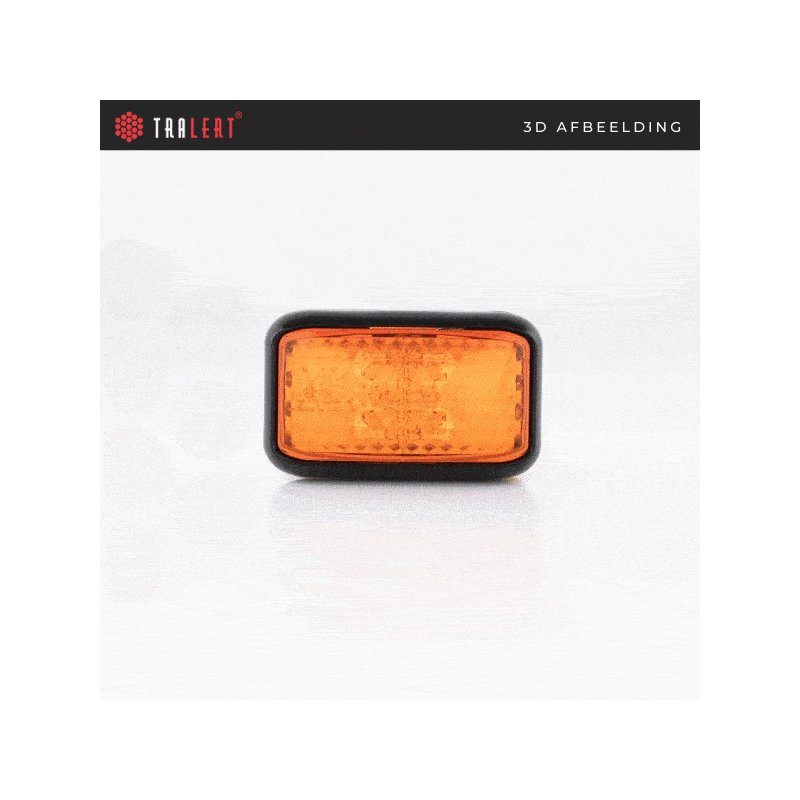 LED side indicator amber | 12-24V | 40cm cable