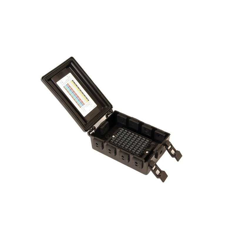 connectionbox laag model 8x ingang IP54