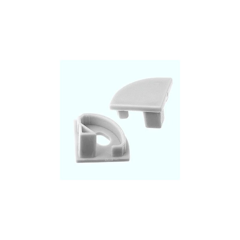 end cap | for BAC-ALU1 | with cable grommet