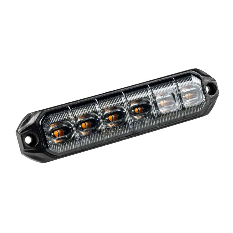 LED R65 CL2 feu flash LED 6 orange 24V 200cm cable
