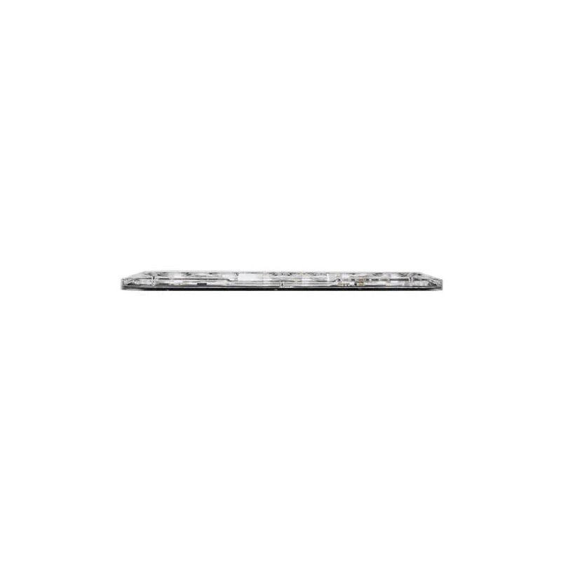 slimline LED flitser | R65 | 6 LED's | amber | 10-30v