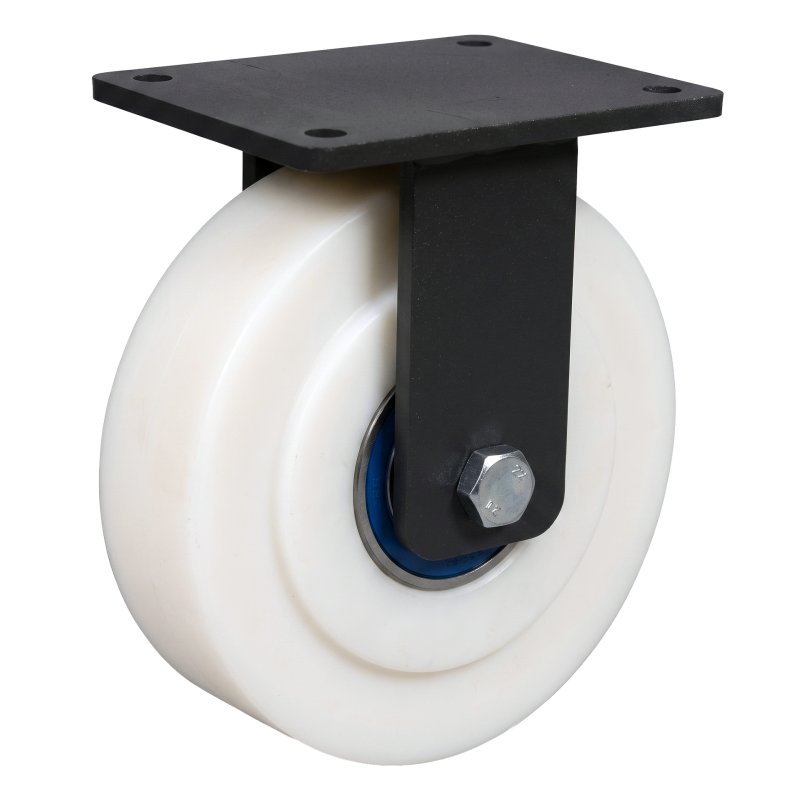 Bockrolle 250mm Serie 08 ᠆ 46 Plattenbefestigung Kugellager