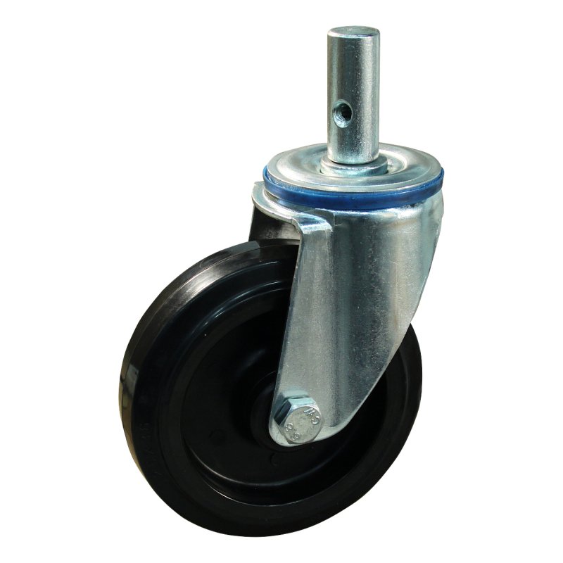 swivel castor 100mm series 07 ᠆ 15 pin roller bearing