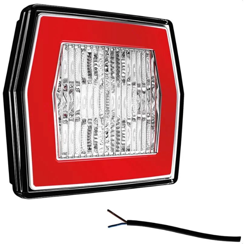 LED achteruitrijlamp met achterlicht | 12-36V | 100cm. kabel