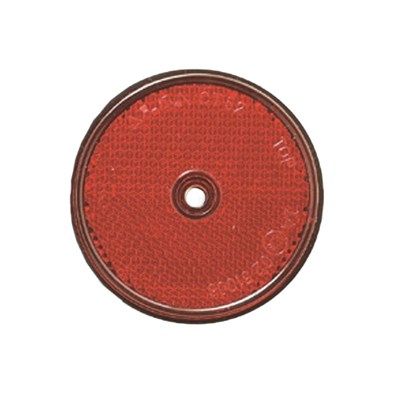 reflector Ø red screwable Ø60
