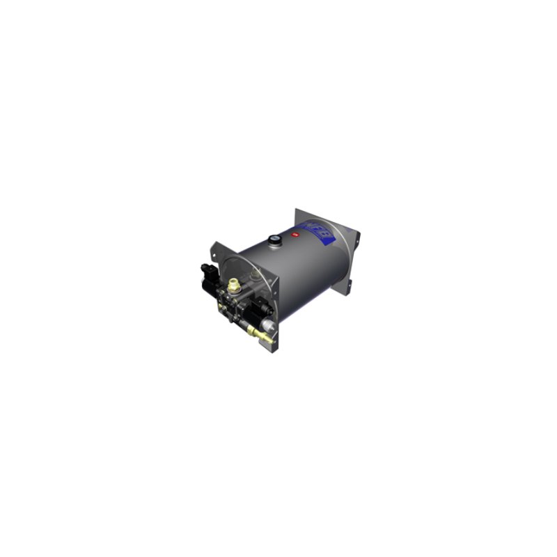 tank met kipventiel DSE-10 - FE40 - CE 10L métal 12V inclusief eindschakelaar