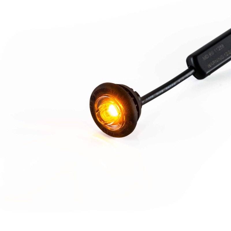 LED markeerlicht rood/wit/amber 12-24V 200cm kabel
