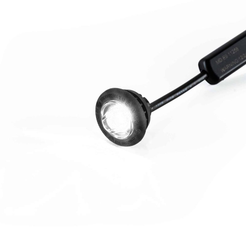 LED markeerlicht rood/wit/amber 12-24V 200cm kabel