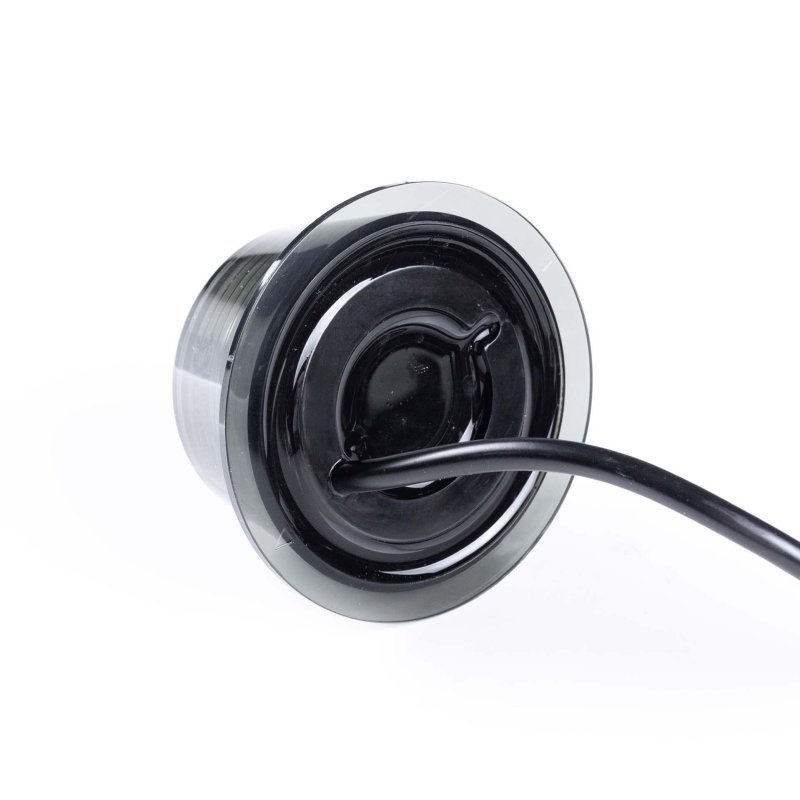 LED module dark lens | rood | 12-24V | 5m. kabel