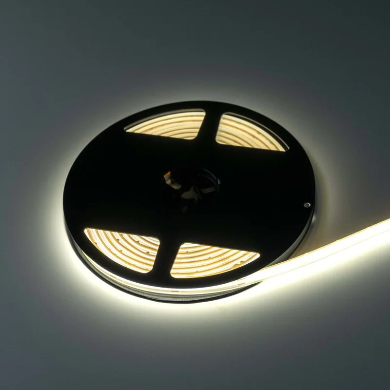 LED strip op rol 5m | 12V | neon-effect | wit | IP68