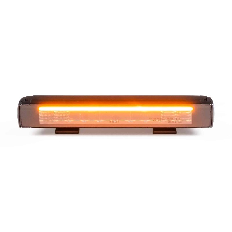 LED lightbar Stratos 326mm | incl. R65 flitser | wit-amber DRL