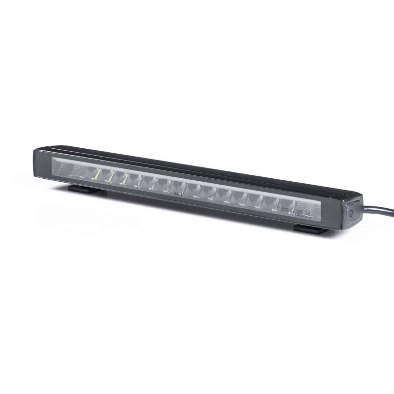 LED lightbar Stratos 530mm | incl. R65 flitser | rood-amber DRL