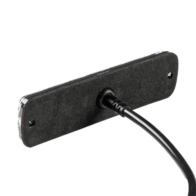 LED R10 flitser 6-LED rood 12-24V 200cm kabel