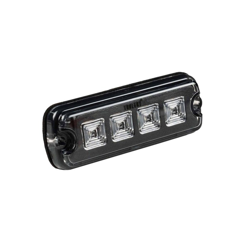 LED R65 flitser 4-LED amber 12-24V 200cm kabel