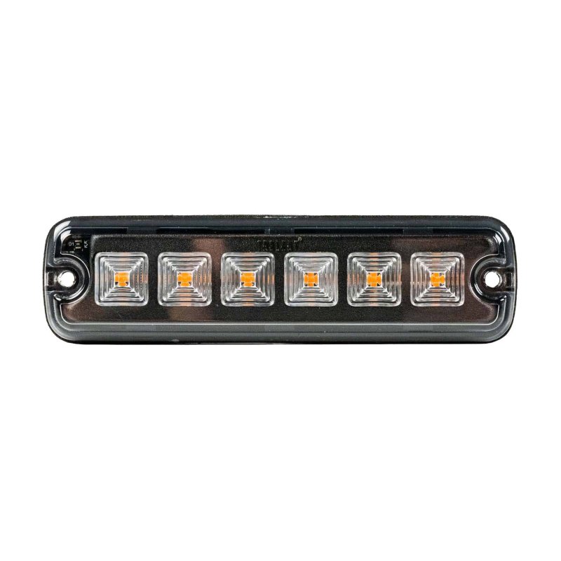 LED R65 flitser 6-LED amber 12-24V 200cm kabel