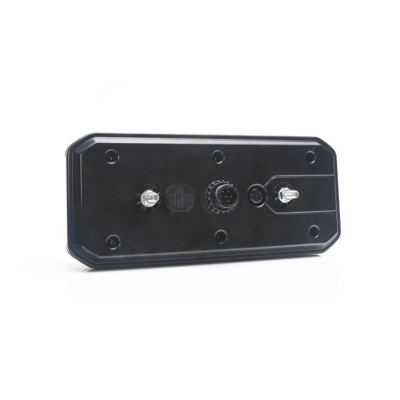 LED achterlicht black universeel | 12-24V | 7-Pin's AMP