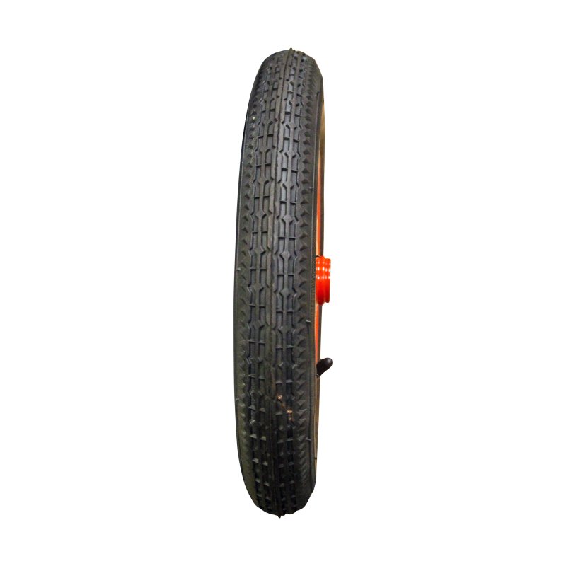 pneu + roue 12 1/2 x 2 1/4 (2.25-8) 12 1/2X2 1/4 ET0 NL60,5mm métal V-6511 Rouge