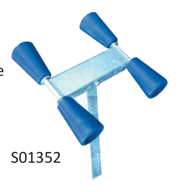 CHANDELLE DOUBLE PNEUMATIQUE 350