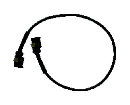 RALLONGE ETANCHE 2 CONNECTEURS LG 600mm