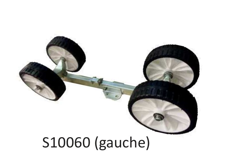 BASCULEUR TRIPLE GAUCHE 2 ROUES A STEP