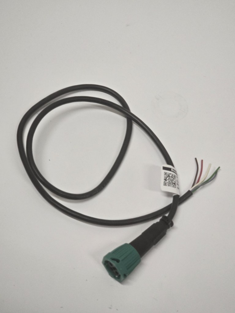 Câble droit pour Fristom 5 pôles, 1m de cable