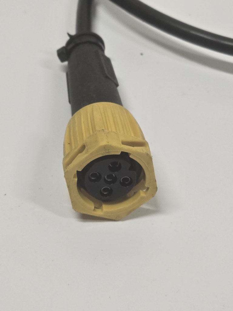 Câble gauche pour Fristom 5 pôles, 1m de cable