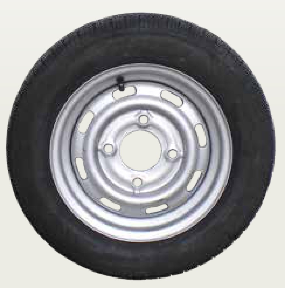 Roue 3.50X8 4X115 ET0 2.5B8 (46M)