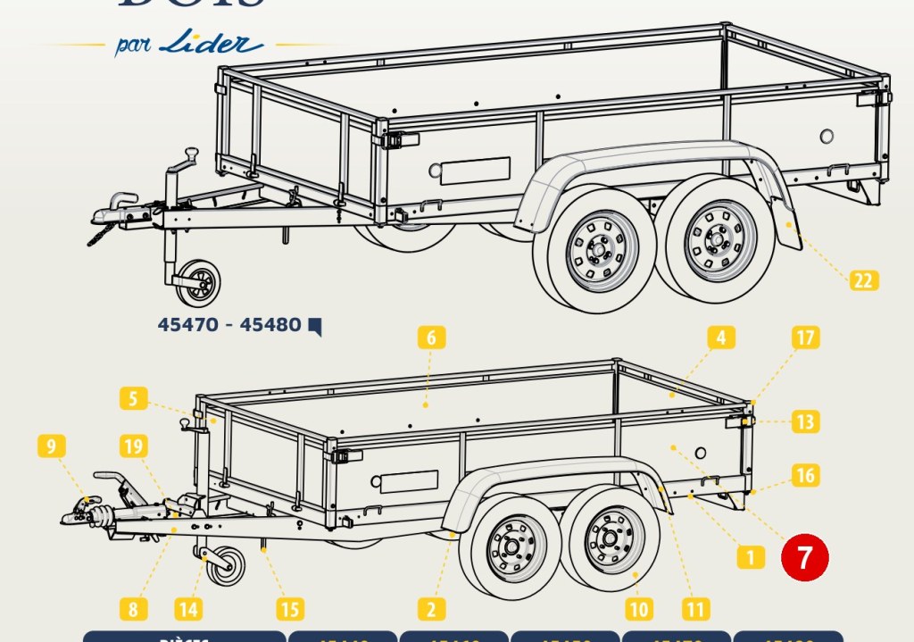 Ridelle LAT 2m50 G