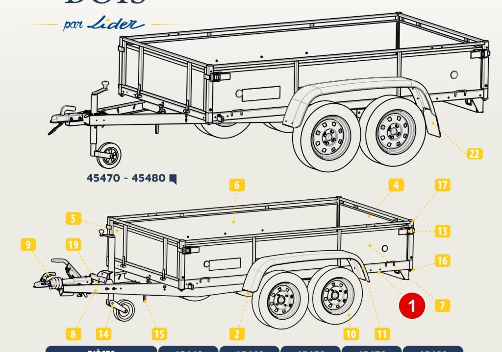 Châssis REM.BOIS 34440