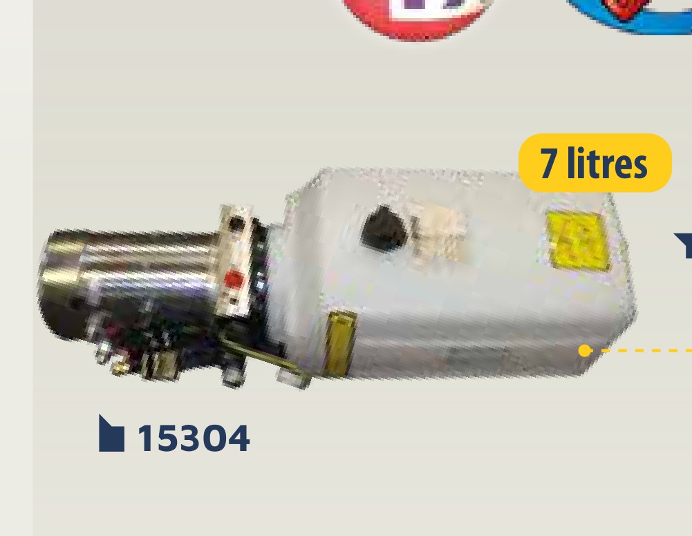 Pompe électrique 12V résv 7L + teleco