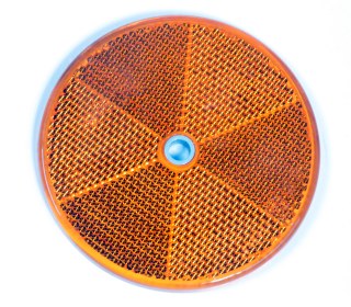 Catadioptre Rond Jaune/orange