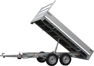 Remorque Benne basculante 750kg 2m60x1m54