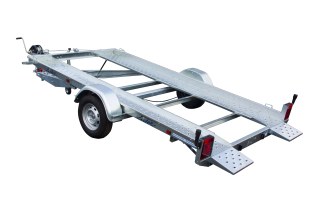 Porte voiture 1300kg + 2cales roues + treuil