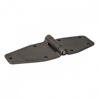 INOX Charnière papillon 60mm x 209mm