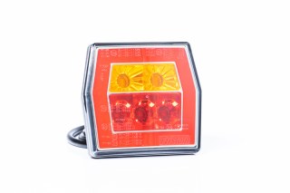 Universele achterlamp met 12-36V LED, 4-functie