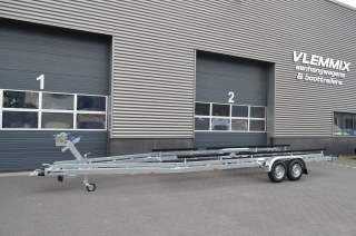Remorque à poutres Vlemmix 9,2m 2×1800 kg