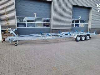Remorque bateau Vlemmix 10 m 3×1350 kg