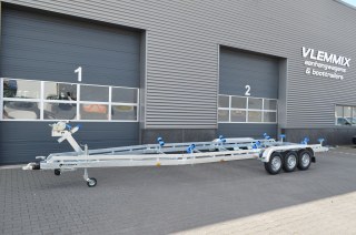 Remorque bateau Vlemmix 9,2m 3×1350 kg