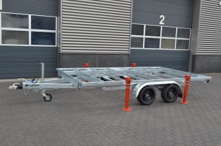 Remorque plateau détachable Vlemmix 420 1×1800 kg