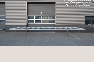 Remorque plateau détachable Vlemmix 720 plateau – 3 m de large