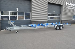 Remorque Flex-Roll Vlemmix 9,2m 2×1800 kg