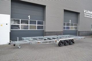 Châssis Tiny House Vlemmix 660 plateau 3×1350 kg