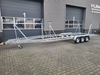 Remorque pour voilier Vlemmix 10 m 3×1350 kg